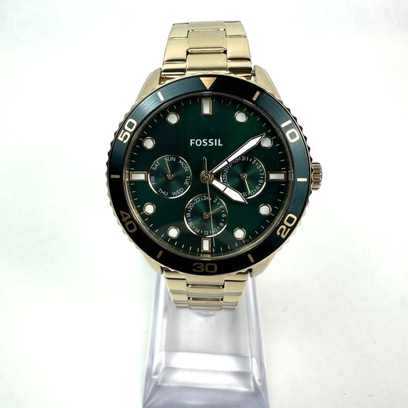 NWT Fossil His and Hers Multifunction Gold-Tone Stainless Steel Watch BQ2754SET - Picture 8 of 14